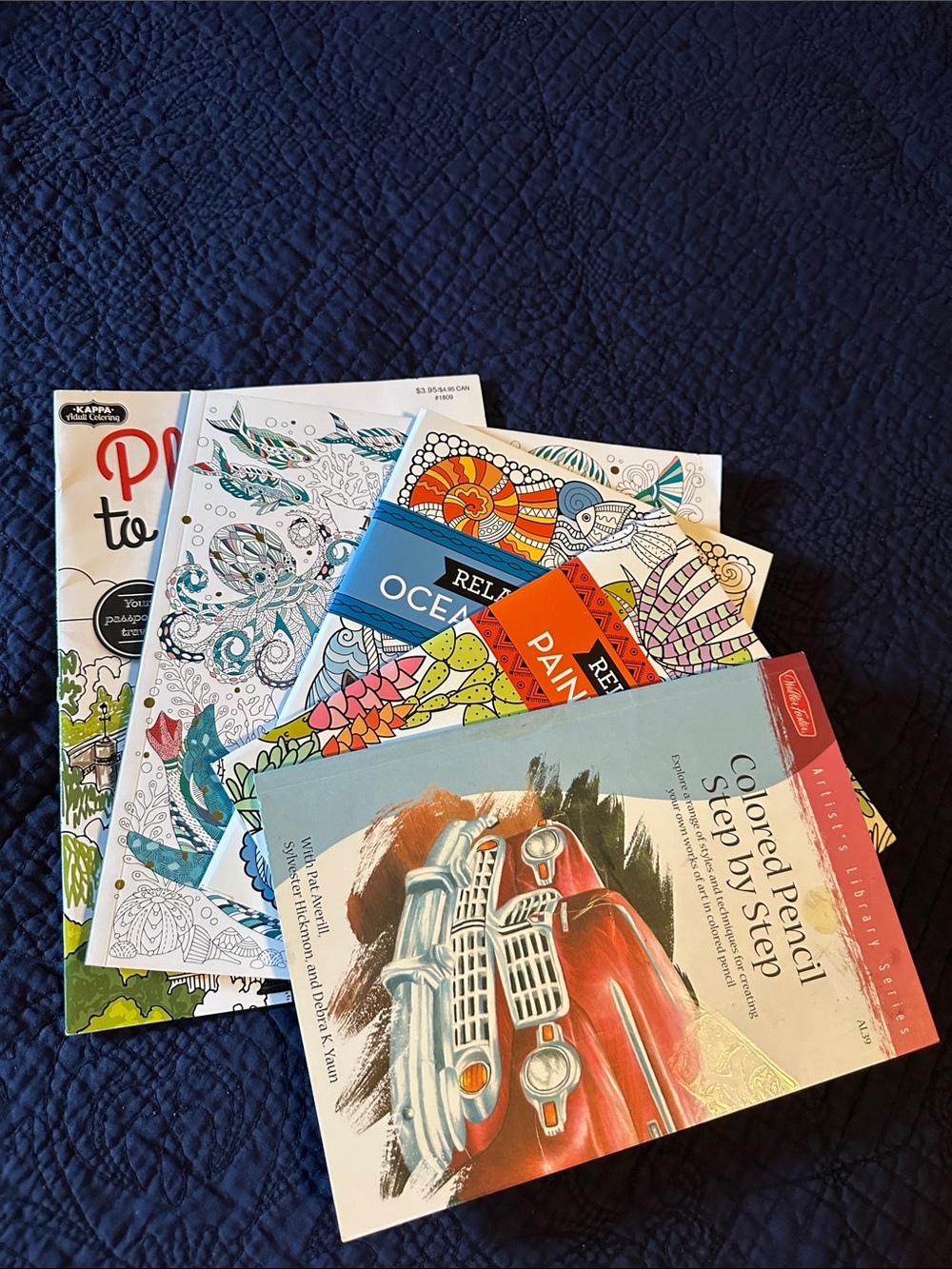 How to Color and Coloring Books of Places Bundle